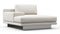 Alessio - Alessio Outdoor Module, Left Arm Chaise, Shell Performance Weave