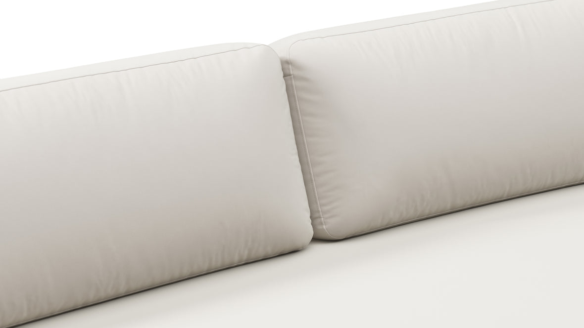 Alessio - Alessio Outdoor Module, Armless Two Seater, Right, Shell Performance Weave