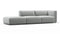 Bond - Bond Outdoor Sectional, Open End, Left, Dove Grey Performance Weave