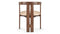 Rose - Rose Dining Chair, Mushroom Velvet and Walnut
