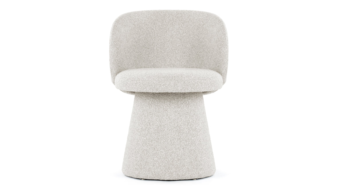 Ria - Ria Side Chair, Light Gray Weave