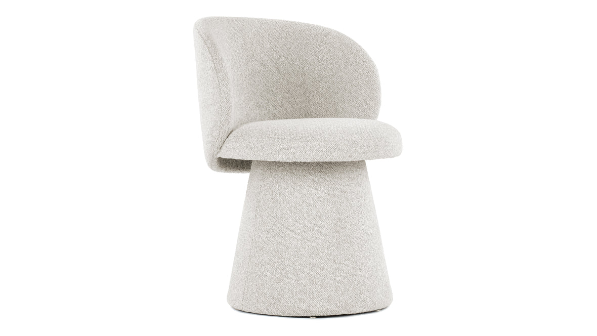 Ria - Ria Side Chair, Light Gray Weave