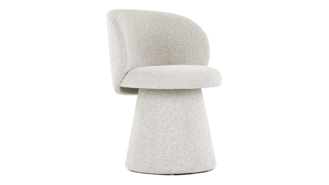 Ria - Ria Side Chair, Light Gray Weave
