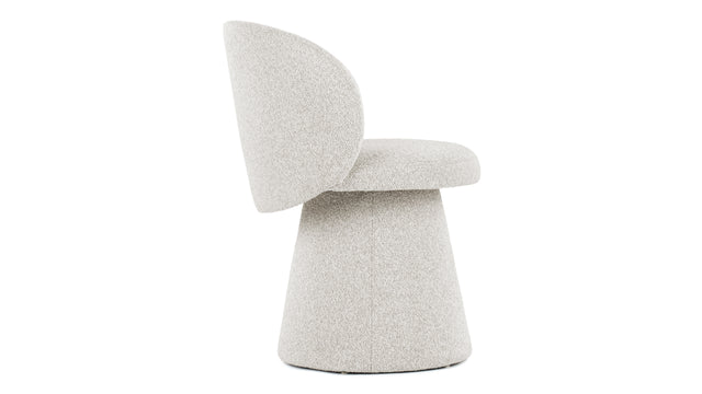 Ria - Ria Side Chair, Light Gray Weave