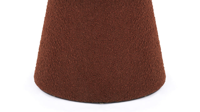 Ria - Ria Side Chair, Ginger Boucle