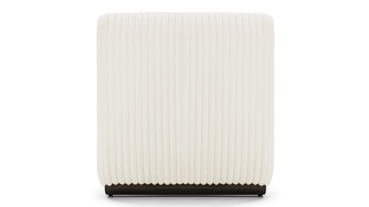 Ceres - Ceres Lounge Chair, White Vegan Fur