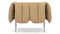 Puffy - Puffy Lounge Chair, Tuscan Tan Vegan Leather