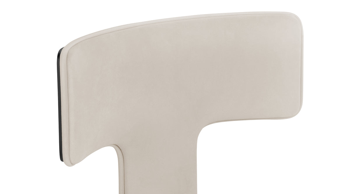 Aiko - Aiko Dining Chair, French Gray Velvet
