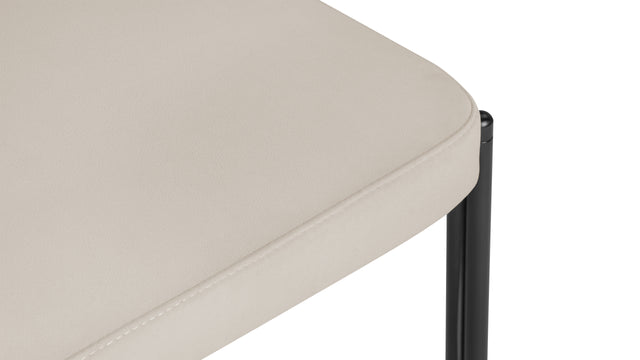 Aiko - Aiko Dining Chair, French Gray Velvet
