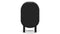 Oma - Oma Side Table, Black with Natural Rattan