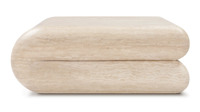 Chubby - Chubby Coffee Table, Travertine