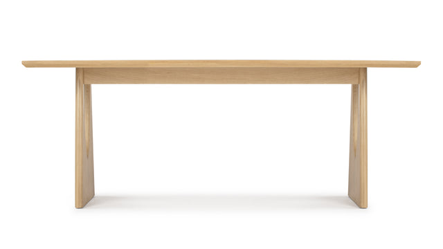 Noom - Noom Dining Table, Light Oak, 79in