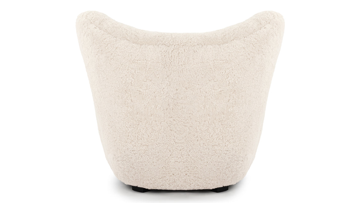 Tired Man - Tired Man Chair, Natural Luxe Sheepskin