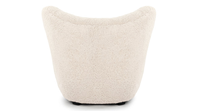 Tired Man - Tired Man Chair, Natural Luxe Sheepskin
