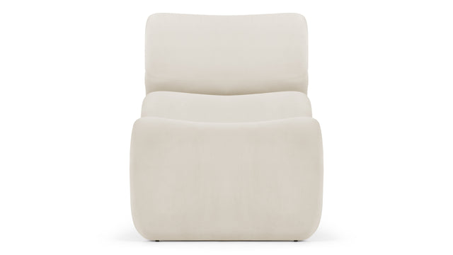 Etcetera - Etcetera Lounge Chair, Champagne Velvet