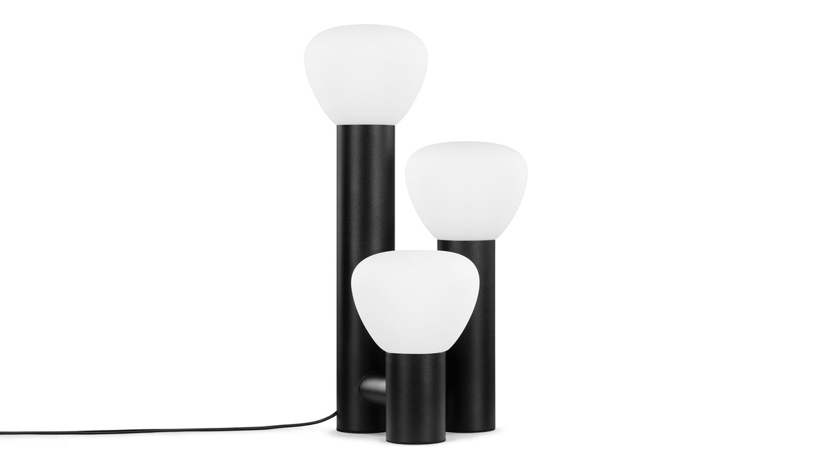 Trois - Trois Table Lamp, Black