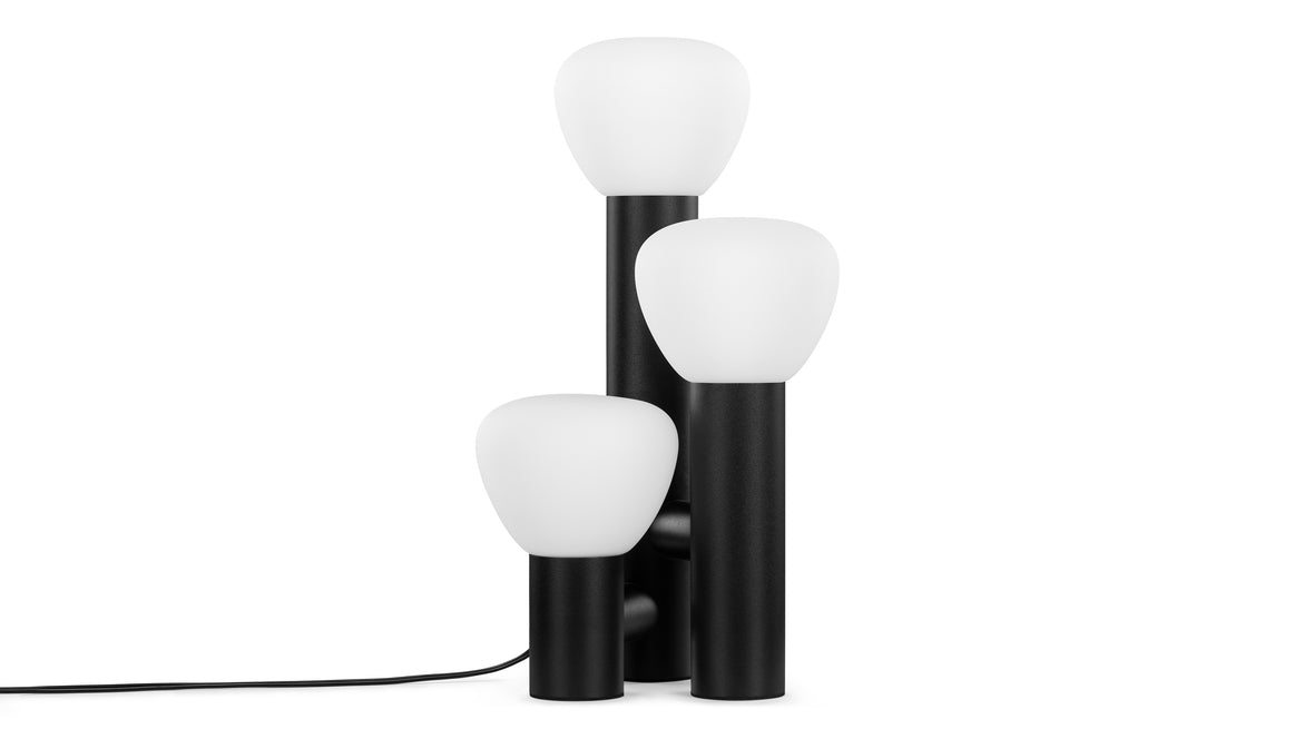 Trois - Trois Table Lamp, Black