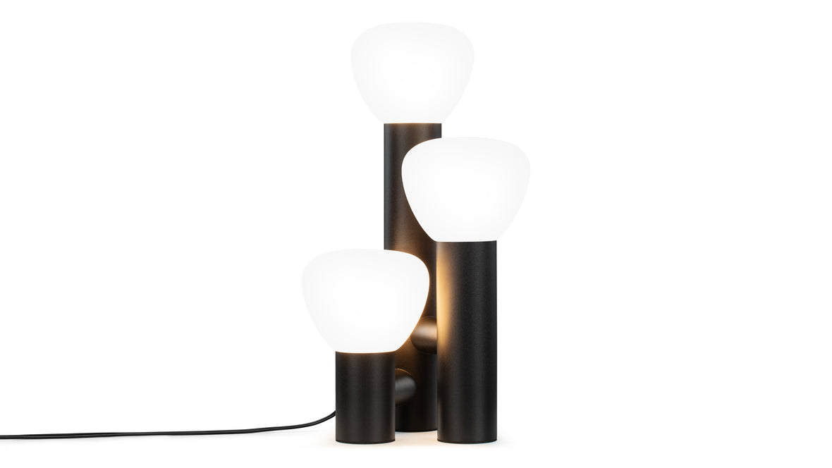 Trois - Trois Table Lamp, Black