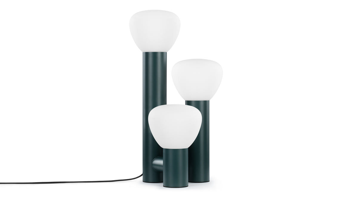 Trois - Trois Table Lamp, Evergreen