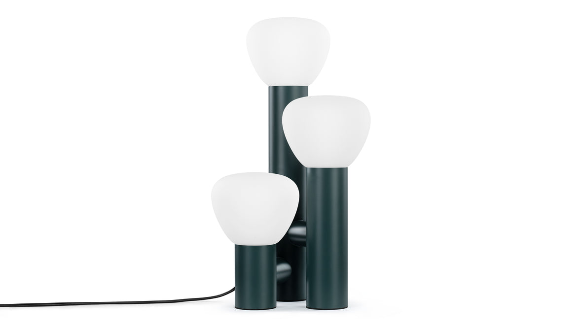 Trois - Trois Table Lamp, Evergreen