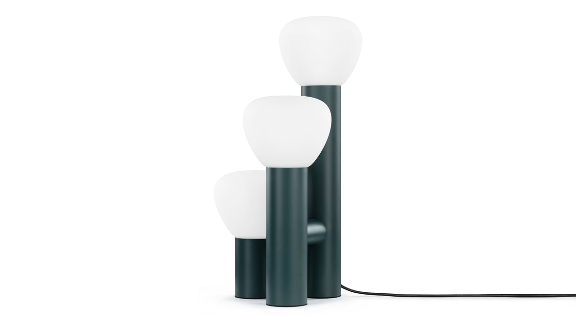 Trois - Trois Table Lamp, Evergreen