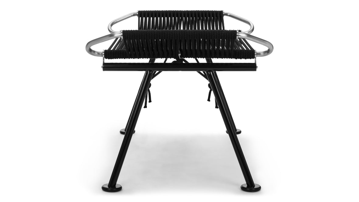 Halyard - Halyard Ottoman, Black Cord