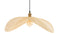 Osku - Osku Ceiling Light, Large, Natural Rattan