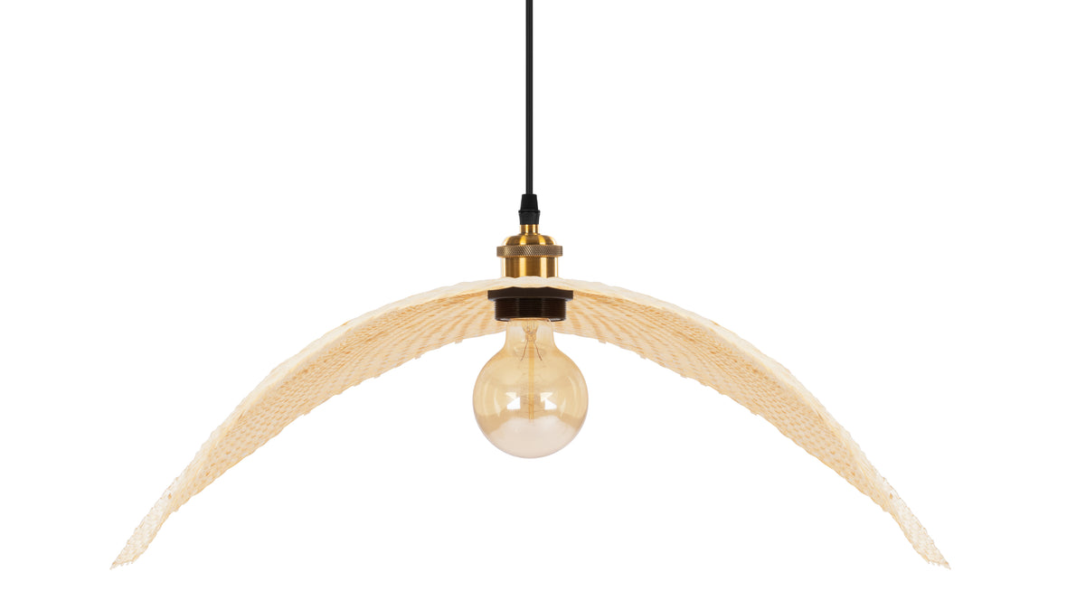 Osku - Osku Ceiling Light, Large, Natural Rattan