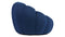 Bubble - Bubble Three Seater Sofa, Navy Textured Jersey