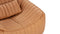 Sandra - Sandra Lounge Chair, Tan Vegan Leather