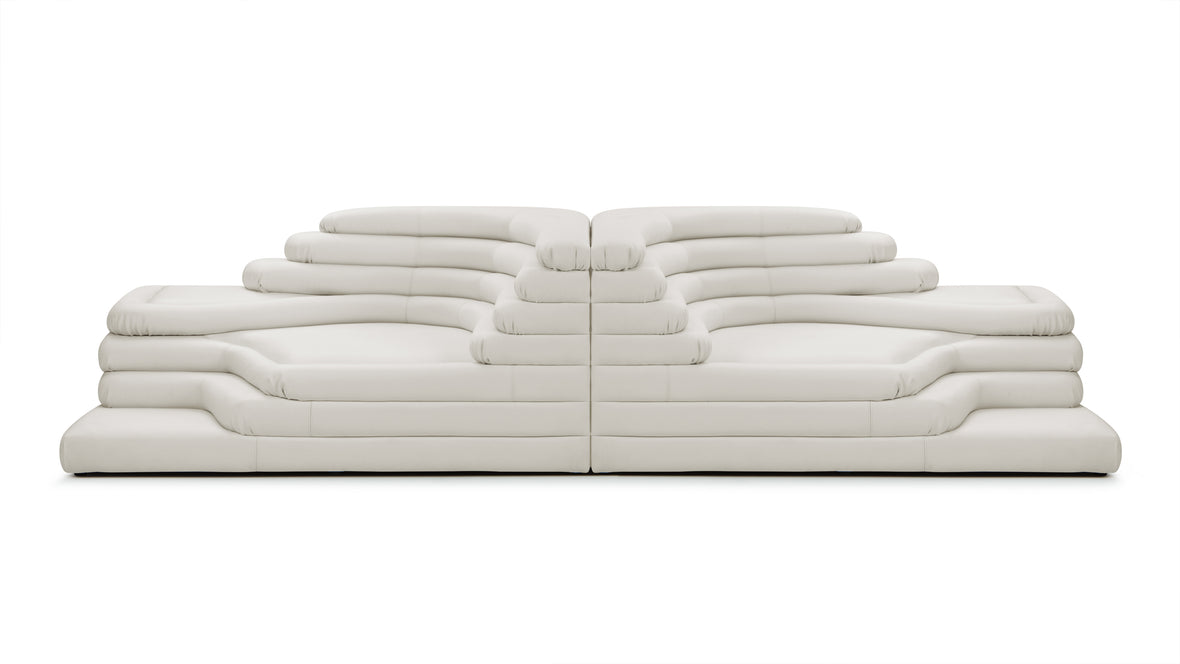 Terrazza - Terrazza Sofa Combination, Cream Vegan Leather