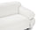 Sesann - Sesann Three Seater Sofa, White Boucle