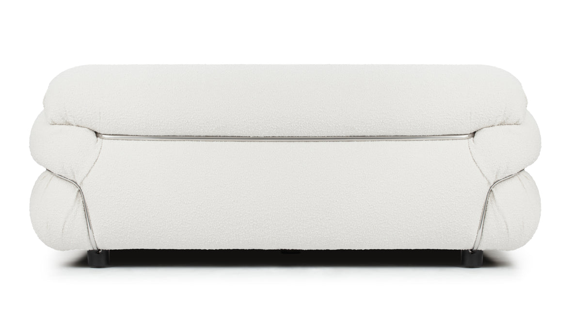 Sesann - Sesann Two Seater Sofa, White Boucle