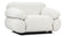 Sesann - Sesann Lounge Chair, White Boucle