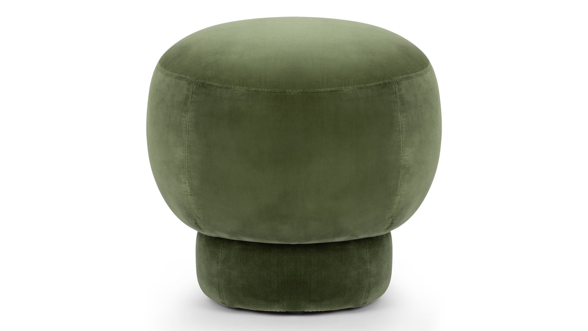 Nino - Nino Ottoman, Olive Green Velvet