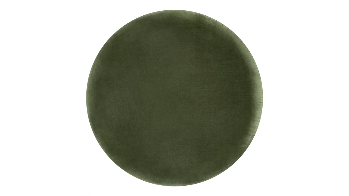 Nino - Nino Ottoman, Olive Green Velvet