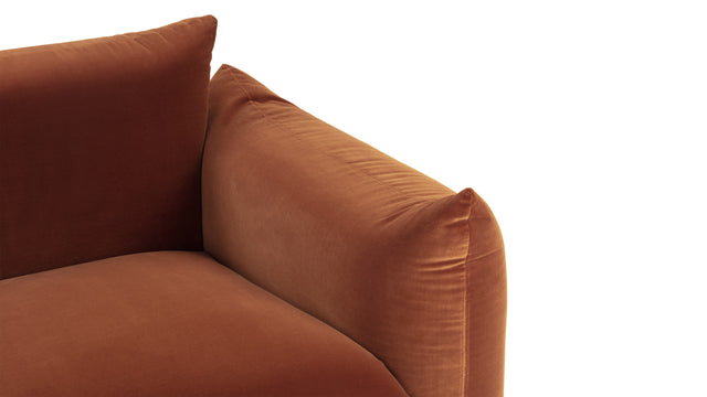 Marenco - Marenco Two Seater Sofa, Spice Velvet