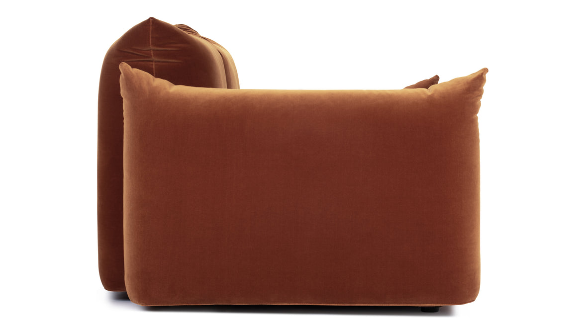 Marenco - Marenco Two Seater Sofa, Spice Velvet