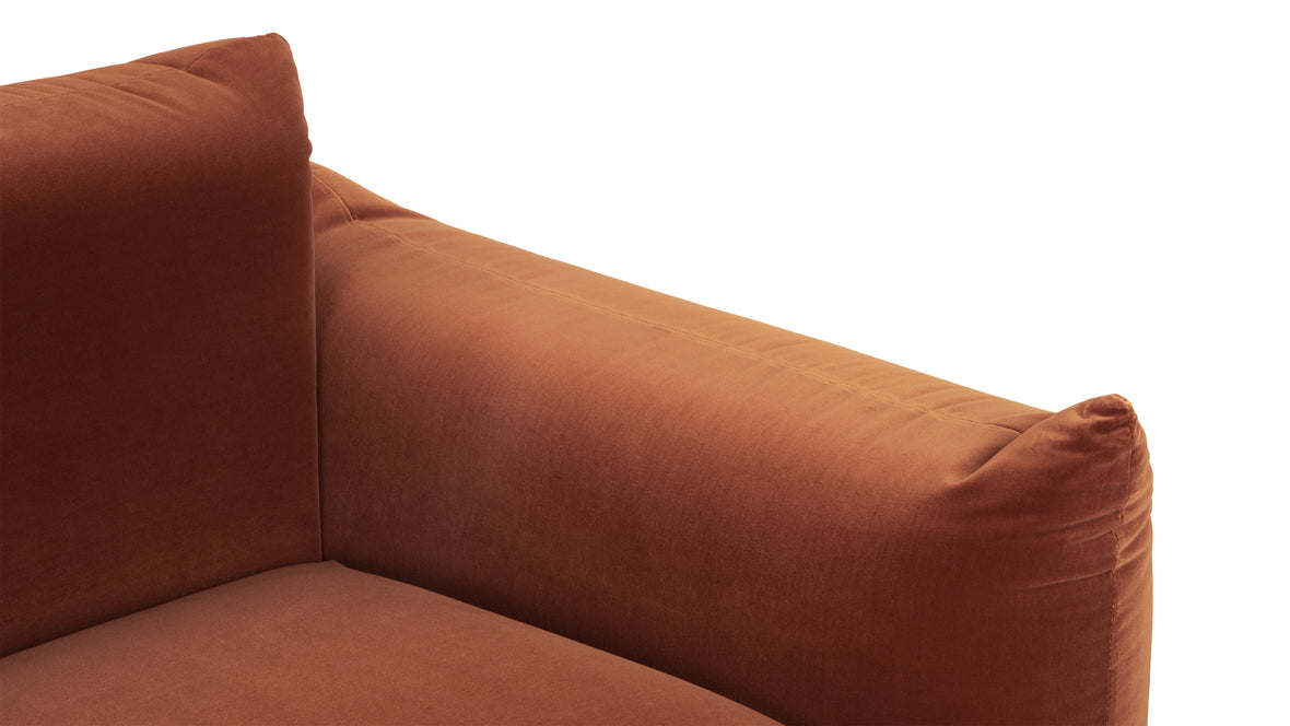 Marenco - Marenco Three Seater Sofa, Spice Velvet