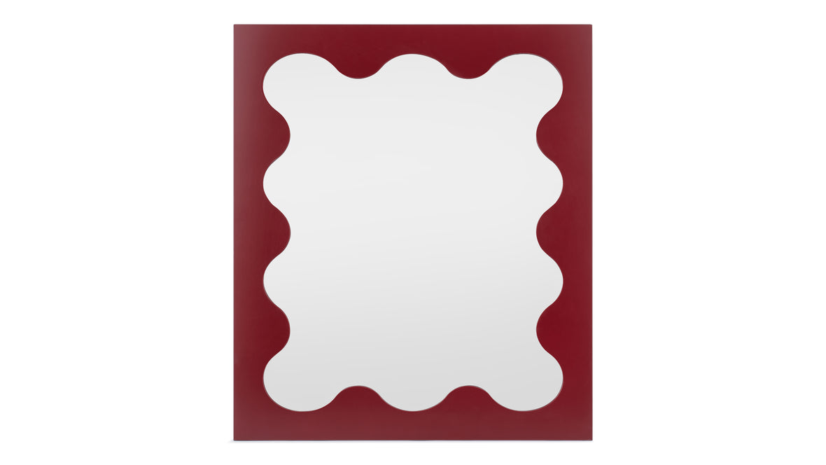 Waters - Waters Wall Mirror, Cabernet Gloss
