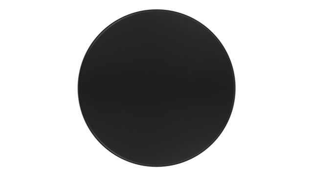 Pascal - Pascal Round Coffee Table, High, Black