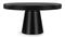 Pascal - Pascal Round Dining Table, Black, 59in