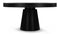 Pascal - Pascal Round Dining Table, Black, 59in