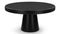 Pascal - Pascal Round Dining Table, Black, 59in