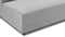 Acqua - Acqua Outdoor Sectional Module, Sofa, Left, Dove Gray Performance Weave