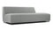 Acqua - Acqua Outdoor Sectional Module, Sofa, Left, Dove Gray Performance Weave