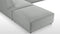 Acqua - Acqua Outdoor Sectional, Left Corner, Dove Gray Performance Weave