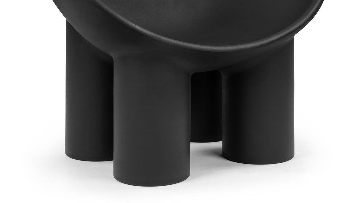 Roly Poly - Roly Poly Indoor/Outdoor Chair, Black