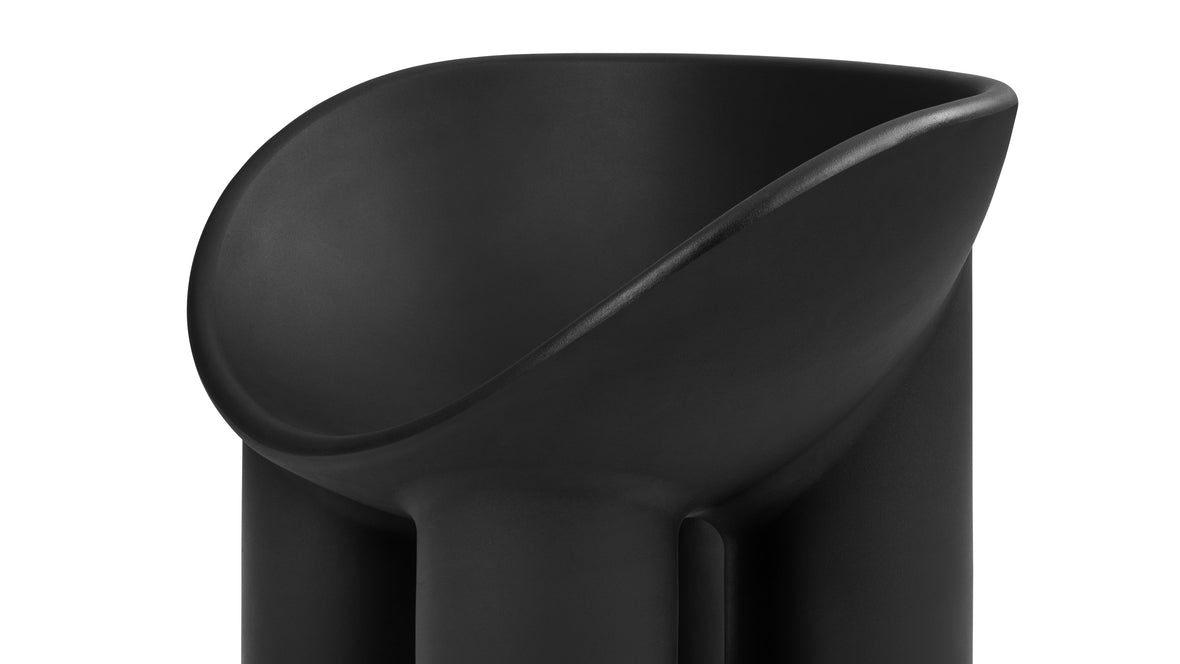 Roly Poly - Roly Poly Indoor/Outdoor Chair, Black