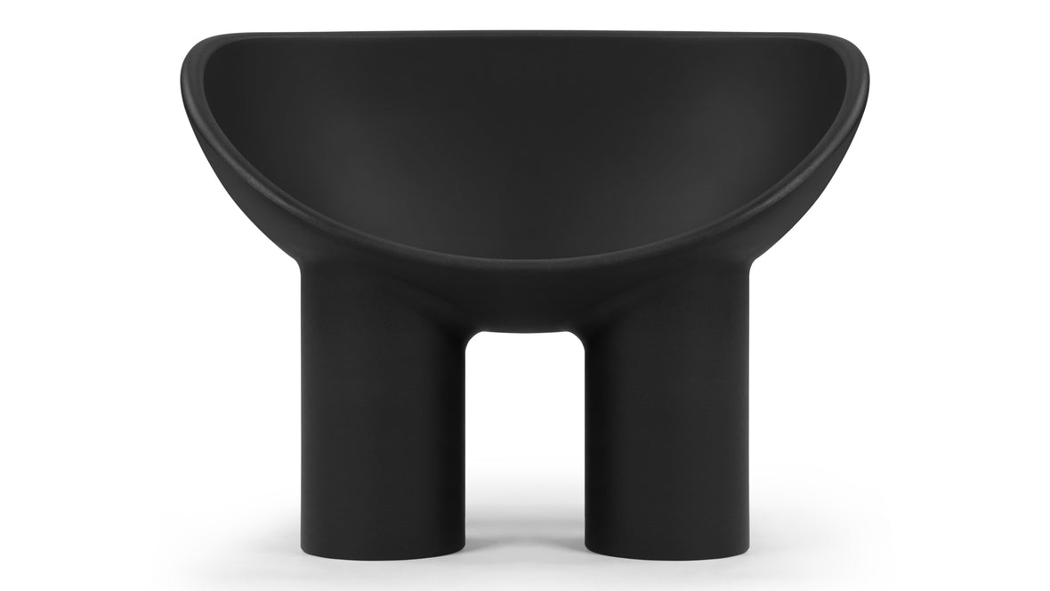 Roly Poly - Roly Poly Indoor/Outdoor Chair, Black